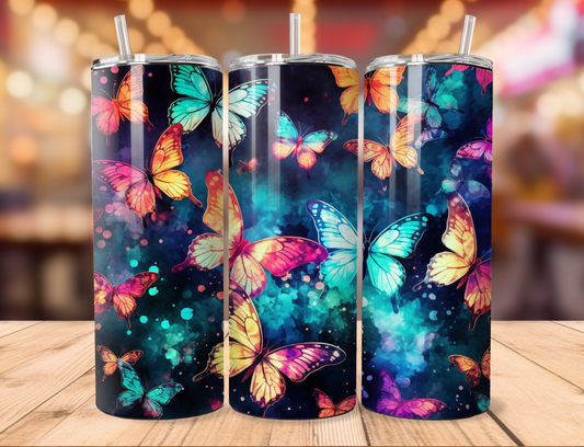 Tumbler Butterfly's