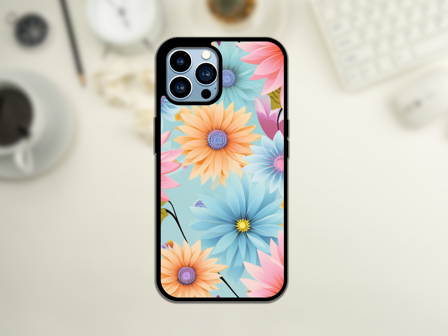 Iphone Pale Flowers v2