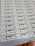 Classroom Library Stickers: Custom Teacher Book Labels (56 ct)